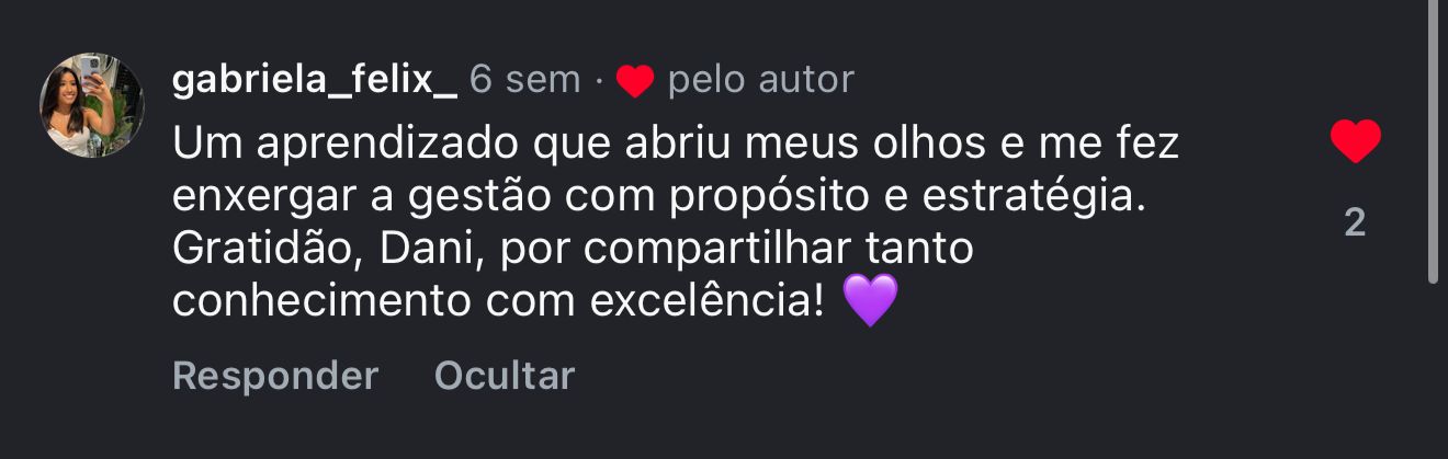 Depoimento Imersão Dra Dani Venancio